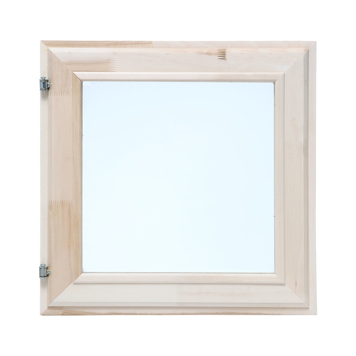 Окно, 50×50см, двойное стекло ЛИПА, наружное открывание Окно, 50×50см, двойное стекло ЛИПА, наружное открывание