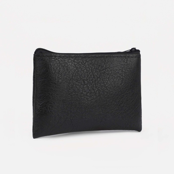 Кошелёк женский на молнии, цвет чёрный Кошелёк женский на молнии, цвет чёрный