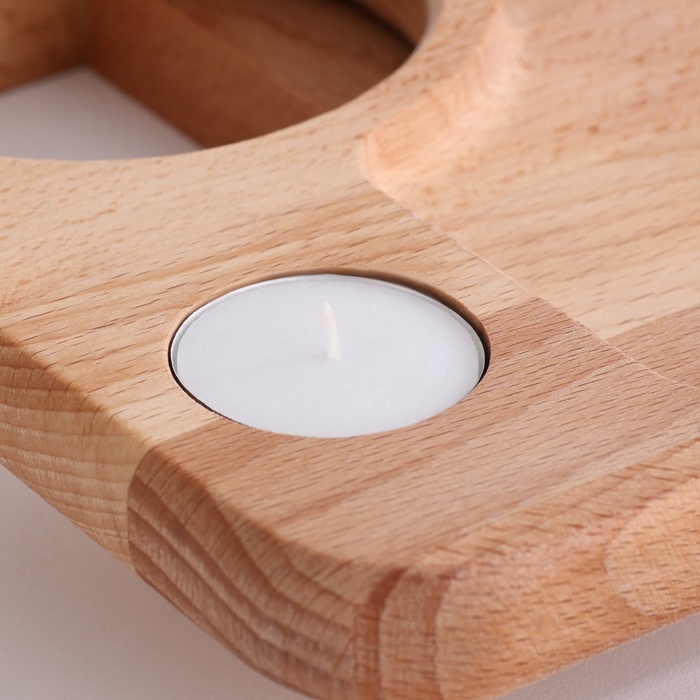 Менажница из бука  Менажница из бука "Винный столик прямоугольный" №4