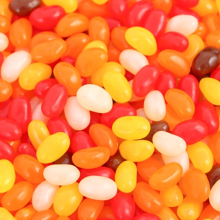 Мармелад жевательный  Мармелад жевательный "Бобы желе" со вкусом ананас, личи, клубника, апельсин, кола, 2,5 кг