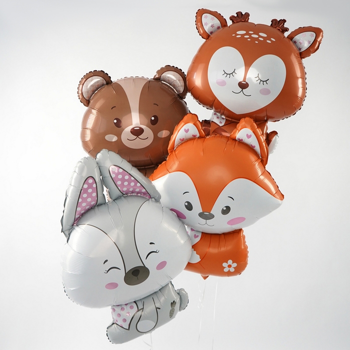 Фольгированный шар 37" &laquo;Зайчик. Волшебный лес&raquo;, фигура