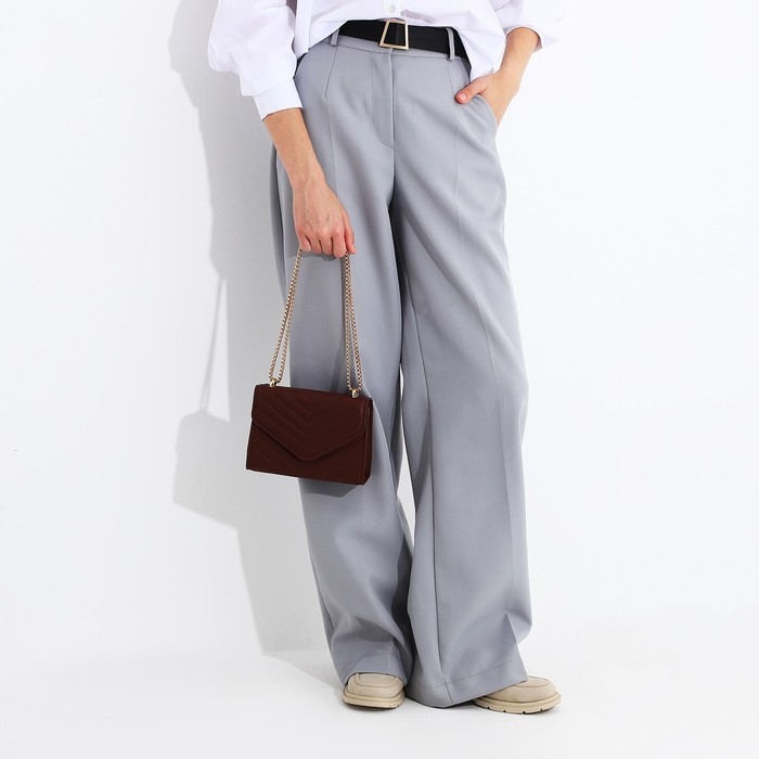 Сумка-мессенджер на магните, цвет коричневый Сумка-мессенджер на магните, цвет коричневый