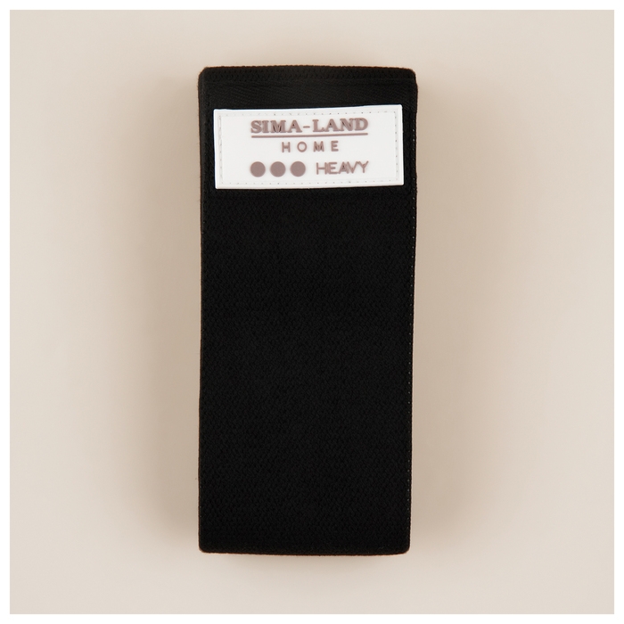 Фитнес-резинка Sima-Land Home HEAVY, нагрузка 20-32 кг, цвет чёрный Фитнес-резинка Sima-Land Home HEAVY, нагрузка 20-32 кг, цвет чёрный