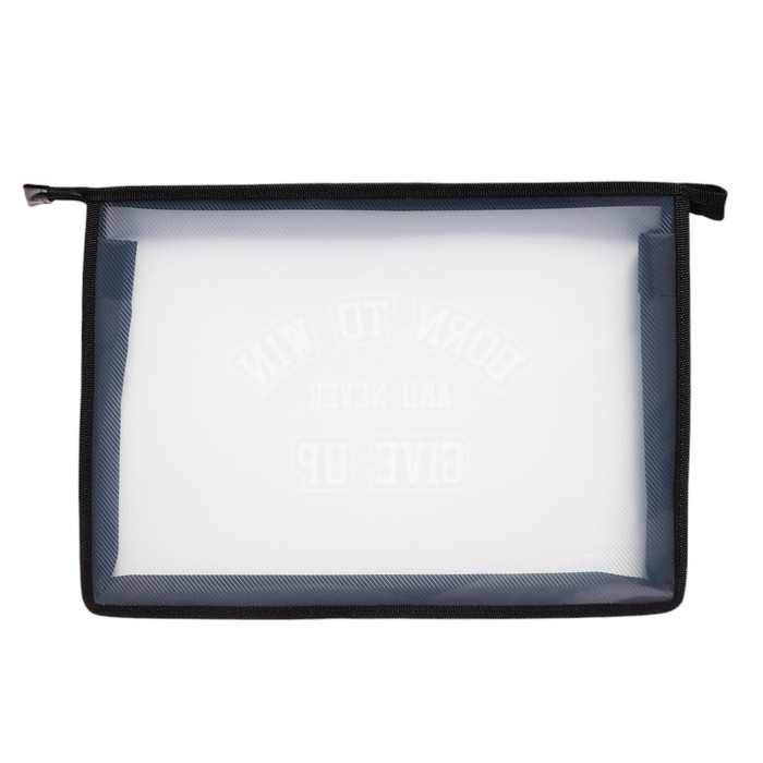 Папка для тетрадей А4, 325 х 230 х 55 мм, молния сверху, пластиковая, ПМ-А4-29 Calligrata Папка для тетрадей А4, 325 х 230 х 55 мм, молния сверху, пластиковая, ПМ-А4-29 Calligrata "Победитель"