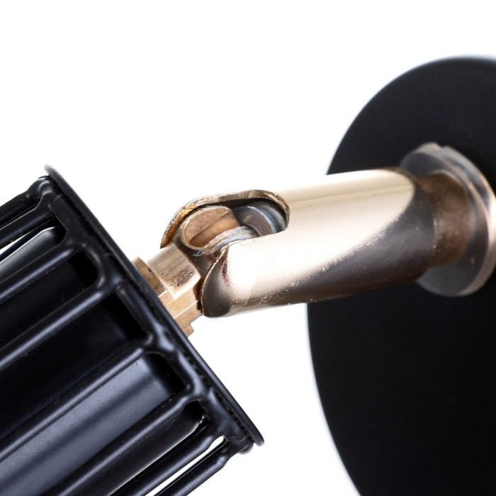 Бра с переключателем на проводе "Бьянка" Е14 40Вт черный 17х11х17см