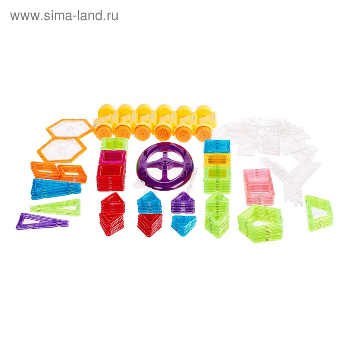 Конструктор магнитный «Мини магический магнит», 158 деталей Конструктор магнитный «Мини магический магнит», 158 деталей