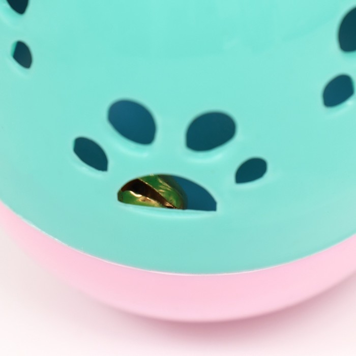 Игрушка-неваляшка  Игрушка-неваляшка "Перьевой фонтан" для кошек, 20 см, микс цветов