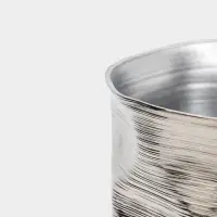 Ведро для льда, 15&times;15&times;17 см, алюминий, никелевое покрытие