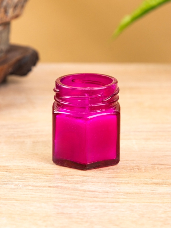 Свеча вотивная в стеклянной баночке, 100 г, ягодный микс