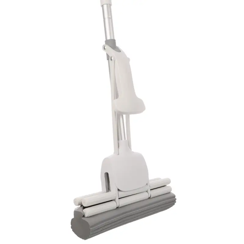 VETTA Швабра с отжимом, 129x28 см, металл, поливинилацетат, пластик