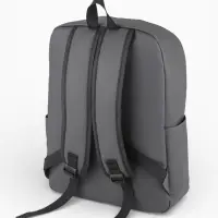 Рюкзак школьный, водонепроницаемый, однотонный, 1 отделение, 3 кармана, 31&times;11&times;40 см, серый