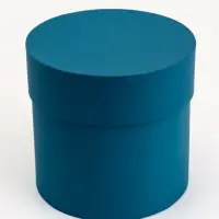 Набор круглых коробок 5 в 1, &laquo;Малахит&raquo;, 20&times;20&times;20 - 11&times;11&times;11 см