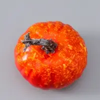 Муляж "Тыква круглая" 8х12 см, оранжевый