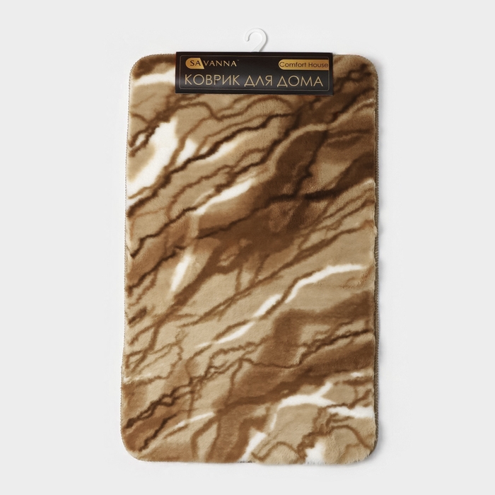 Коврик для дома SAVANNA «Мечта», 50×80 см, цвет бежевый