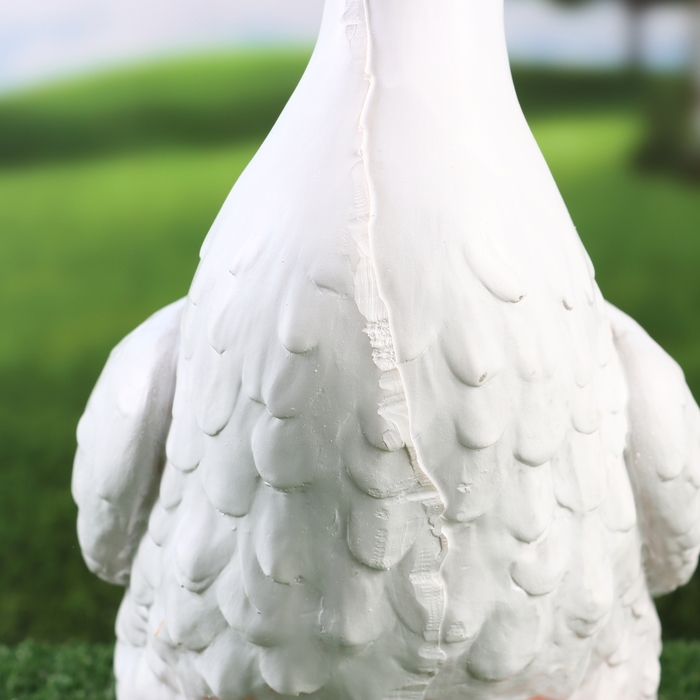 Садовая фигура  Садовая фигура "Гусь" 23х14х30см ///