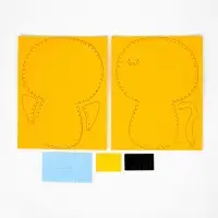 Набор для создания игрушки из фетра "Котик"