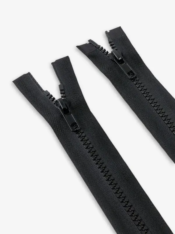 Молния &laquo;Трактор&raquo;, №5, разъёмная, 2 замка, замки автомат, 110 см, чёрная