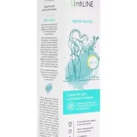 Средство для интимной гигиены IntiLINE &laquo;Антибактериальное&raquo;, крем-мыло, 250 мл