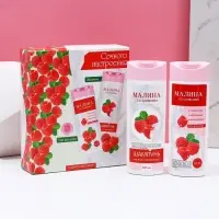 Подарочный набор косметики «Сочного настроения!», гель для душа и шампунь для волос, 2 х 250 мл, ЧИСТОЕ СЧАСТЬЕ Подарочный набор косметики «Сочного настроения!», гель для душа и шампунь для волос, 2 х 250 мл, ЧИСТОЕ СЧАСТЬЕ