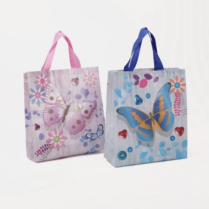 Сумка хозяйственная без застёжки, цвет МИКС Сумка хозяйственная без застёжки, цвет МИКС