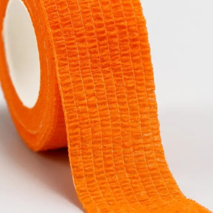 Бинт самофиксирующийся, 2,5 см, макс. растяжимость 4,5 м, оранжевый Бинт самофиксирующийся, 2,5 см, макс. растяжимость 4,5 м, оранжевый