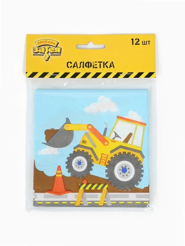 Салфетки бумажные двухслойные &laquo;Техника&raquo;, 25 х 25, 12 шт
