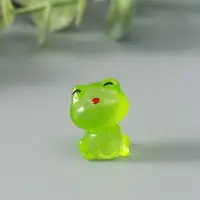 Сувенир эпоксидная смола флюоресцентный "Лягушата" набор 6 шт 3,2х2,5х2 см Сувенир эпоксидная смола флюоресцентный "Лягушата" набор 6 шт 3,2х2,5х2 см