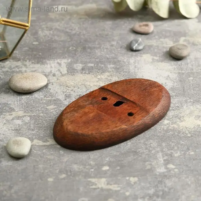 Мыльница из кокоса «Депок», 15 см