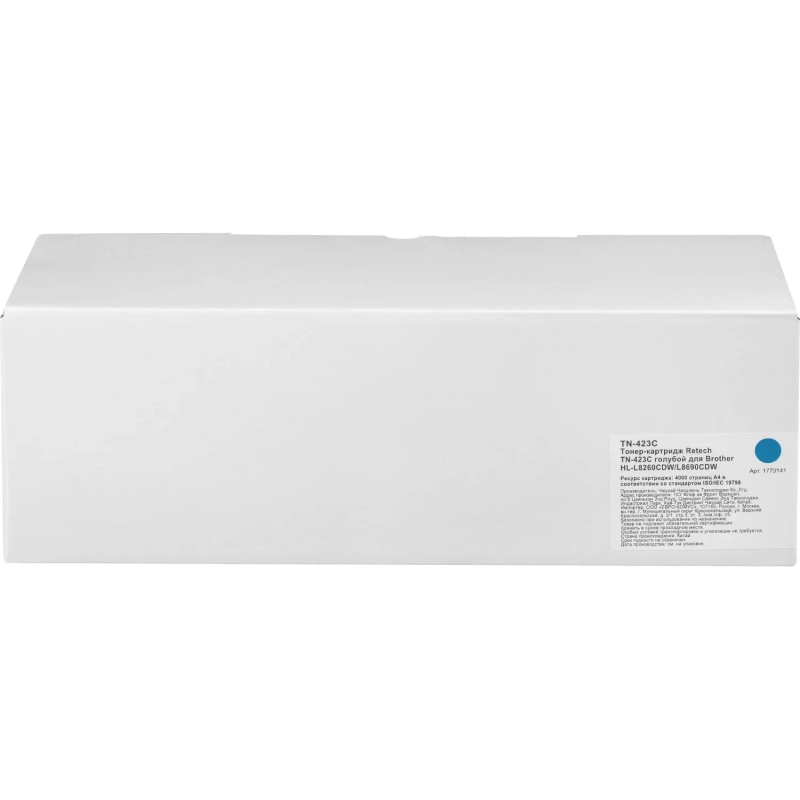 Тонер-картридж Retech TN-423C гол. для Brother HL-L8260CDW/L8690CDW