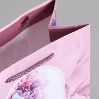 Пакет подарочный "От всего сердца!" ламинированный 18 х 22,3 х 10 см