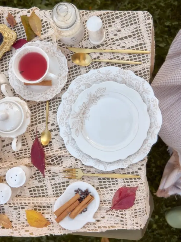 Тарелки SL Home &laquo;Аманде&raquo;, d=27.5 см, набор 2 шт., фарфор, белые