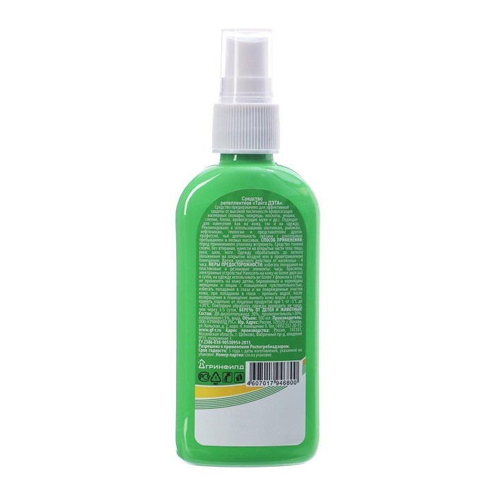 Спрей репеллентный от комаров  Спрей репеллентный от комаров "Тайга Дэта", 100 мл