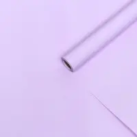 Пленка для цветов тонированная, матовая, светло-сиреневый, 0,5 х 10 м, 70 мкм