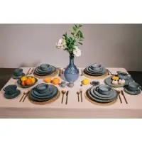 Соусник Magistro Alpine Frost, 285 мл, фарфор, голубовато-серый