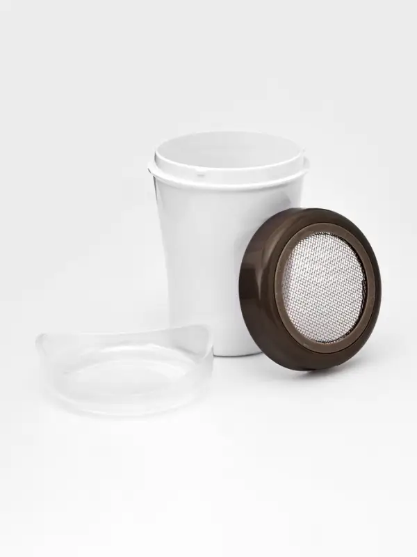 Диспенсер для сахарной пудры Доляна, 220 мл, 7.5&times;9.5 см, белый