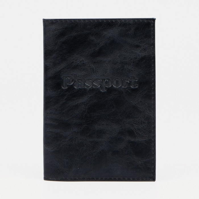 Обложка для паспорта, цвет чёрный Обложка для паспорта, цвет чёрный