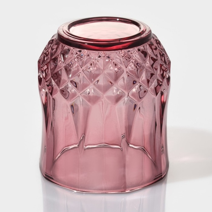 Набор стаканов стеклянных «Стич», 200 мл, 6 шт, цвет розовый Набор стаканов стеклянных «Стич», 200 мл, 6 шт, цвет розовый