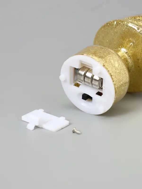 Фигура светодиодная  Фигура светодиодная "Елочка конус", 1 LED, 15х5 см, от бат. 3xAG13, Т/БЕЛЫЙ