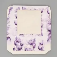 Коробка подарочная складная &laquo;Самой красивой&raquo;, 20&times;20&times;4 см, с окном