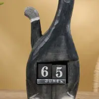 Календарь настольный «Кошечка», 15×5×53 см, дерево