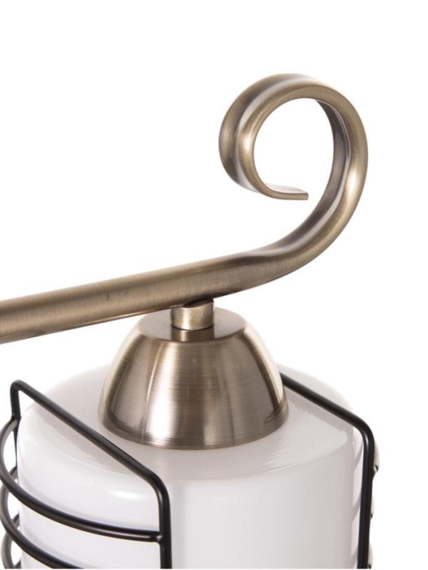 Люстра Люстра "Кипр" 3х40Вт Е27 латунь/черный 52х26х26см