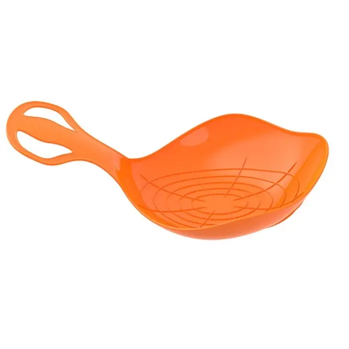 Санки-ледянки «Скороход», оранжевые 65х42см