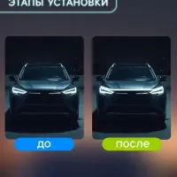 Самоклеящаяся светодиодная подсветка 180 см, белая 12 В