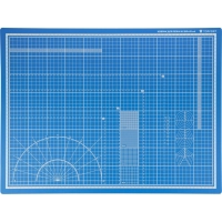 Коврик для резки Topfort 5ти-слойный А2 (60х45см),2х-сторонний,синий