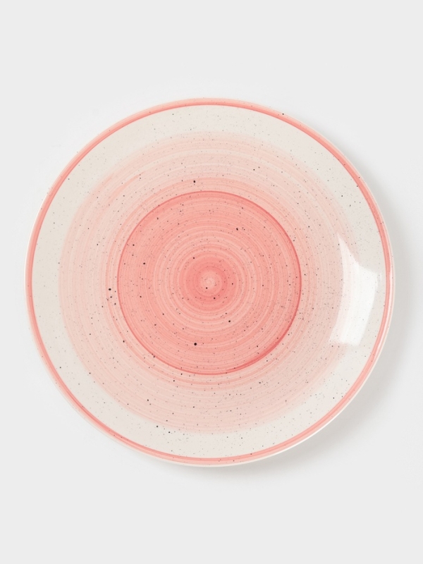 Тарелка Доляна "А-ля Прима" 26см, 26,5х3, цвет розовый