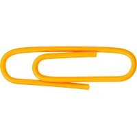 Скрепки Deli E0024 пластиковая оболочка 28-29мм ассорти (упак.:100шт)