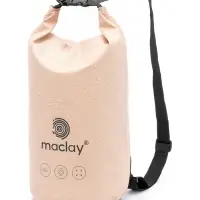 Гермомешок туристический maclay, 20 л, 500D, с лямкой, бежевый