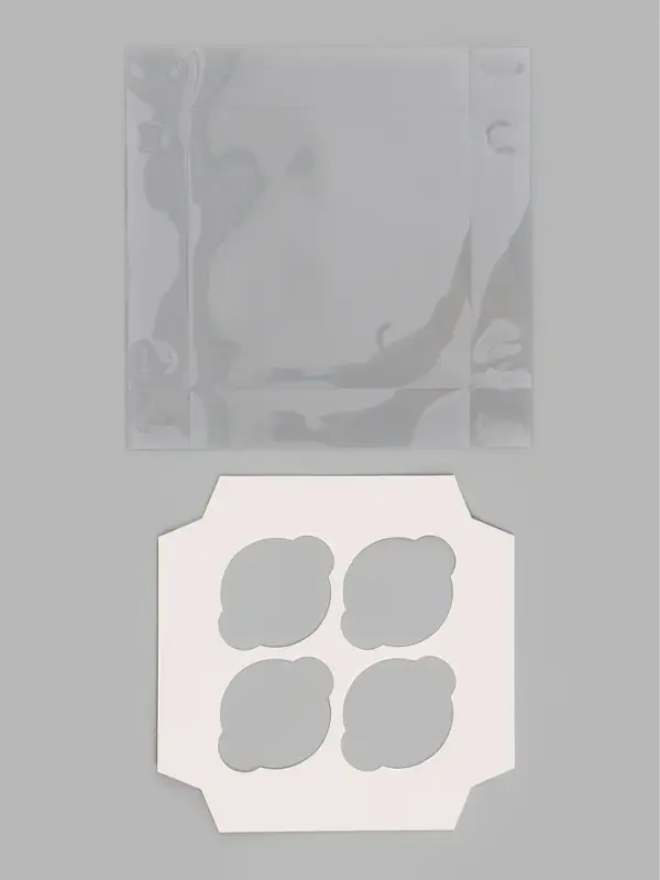 Коробка для капкейков &laquo;Золотой Новый год&raquo;, 16&times;16&times;7.5 см