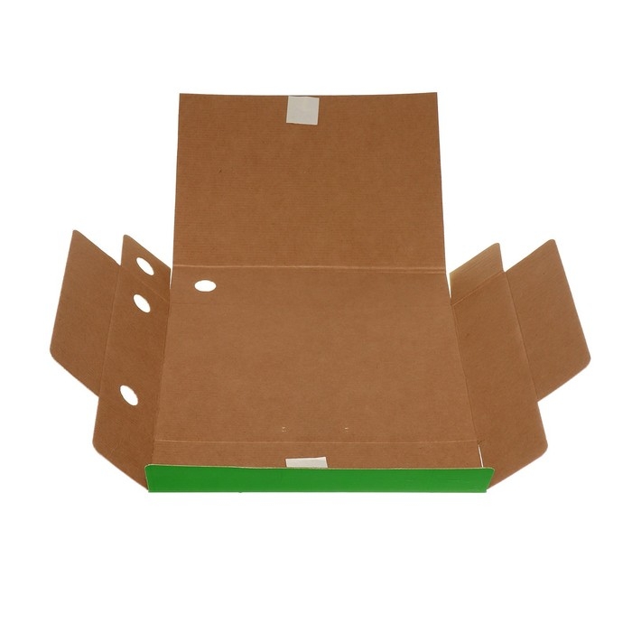 Папка архивная с завязками Calligrata, микрогофрокартон, 70 мм, до 700 л, зелёный Папка архивная с завязками Calligrata, микрогофрокартон, 70 мм, до 700 л, зелёный