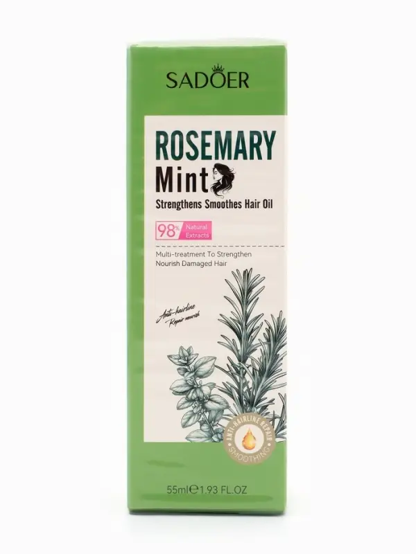 Масло розмарина для кожи головы и волос, против выпадения и для роста, 50 мл